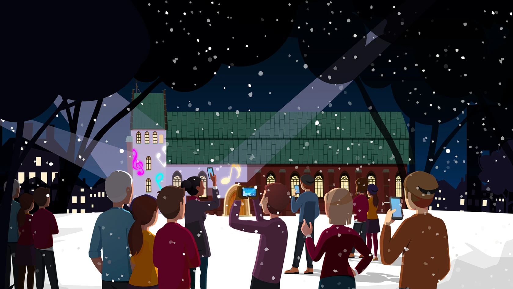 Ljus, bli till!, ett av ljusverken under Drömljus