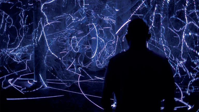 Solar Dust, ett av ljusverken under Drömljus