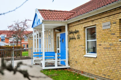 Birkagatans förskola, vy mot entrén