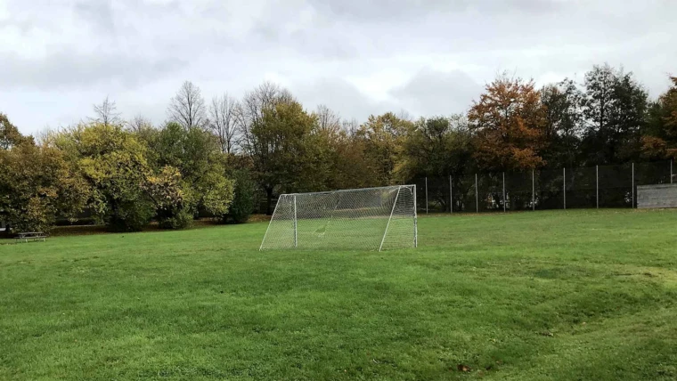 Musikantens förskola, vy mot grönområdet