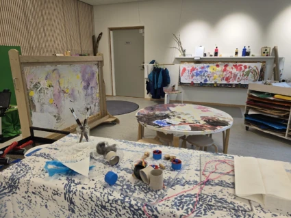 Innemiljö på Villa Canzonetta förskola. Foto: förskolan 2024