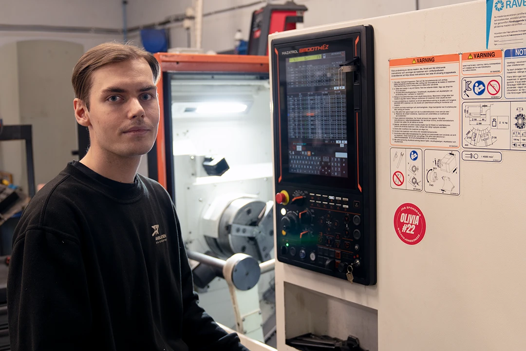 Tuve CNC-operatör på Ambulten
