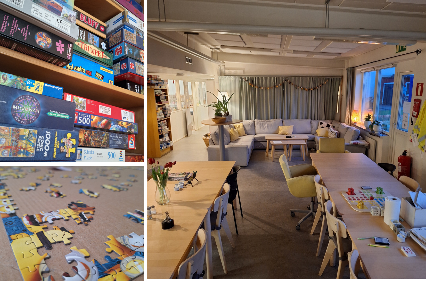 Miljöbild på Karpens aktivitetshus