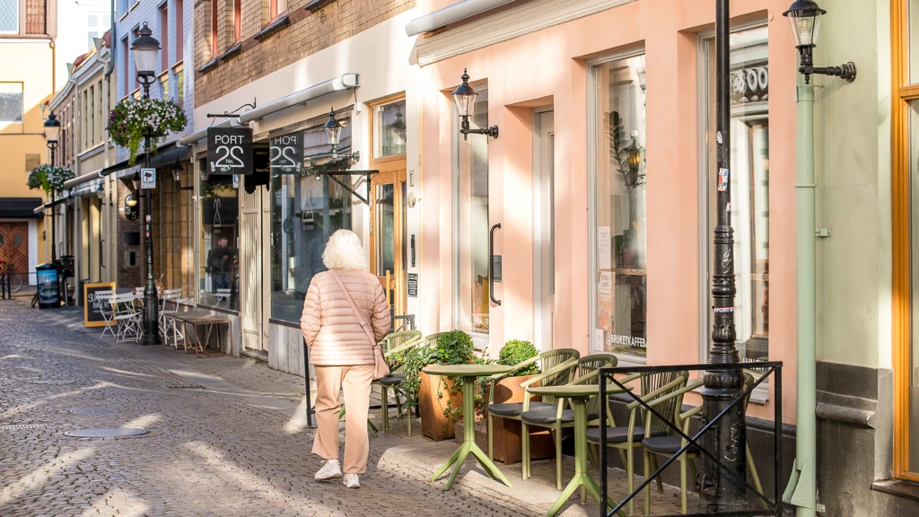 Brf Mariatorget, vinnare av Helsingborgs stadsbyggnadspris 2025.