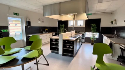 Hemkunskapssalen på Påarps skola