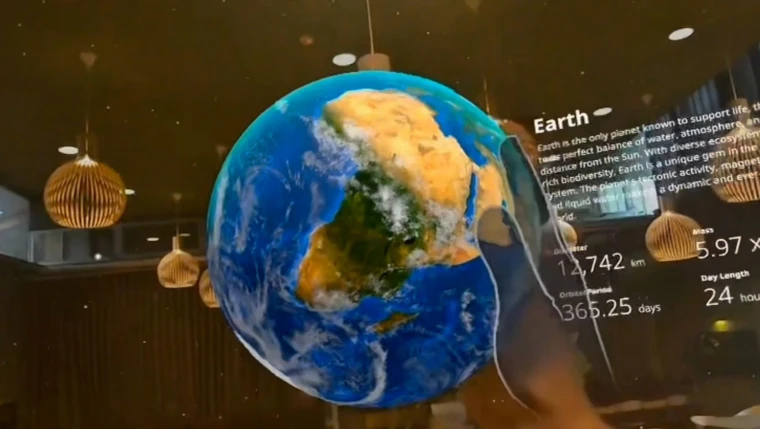 Lektion med VR-pedagogik på Påarps skola