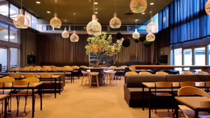 Bild från skolrestaurangen, Påarps skola