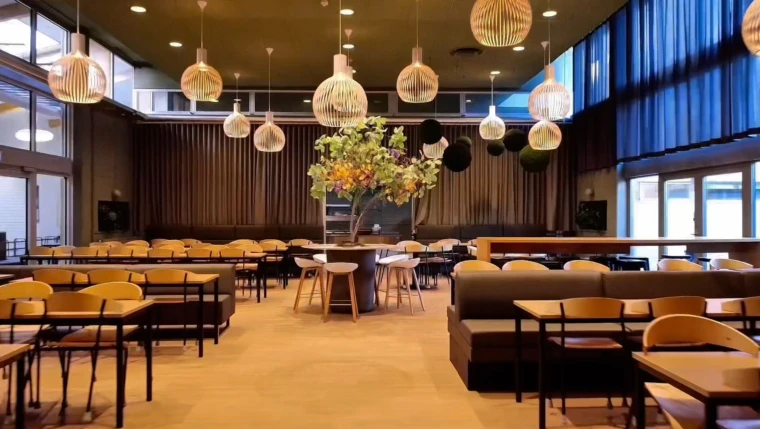 Bild från skolrestaurangen, Påarps skola