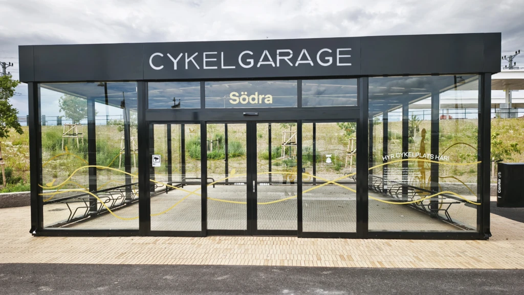 Cykelgarage Maria stations södra