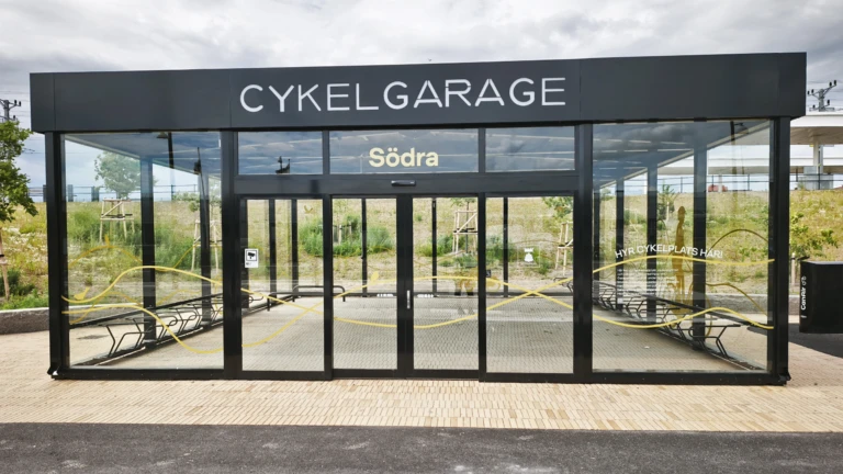 Cykelgarage Maria stations södra