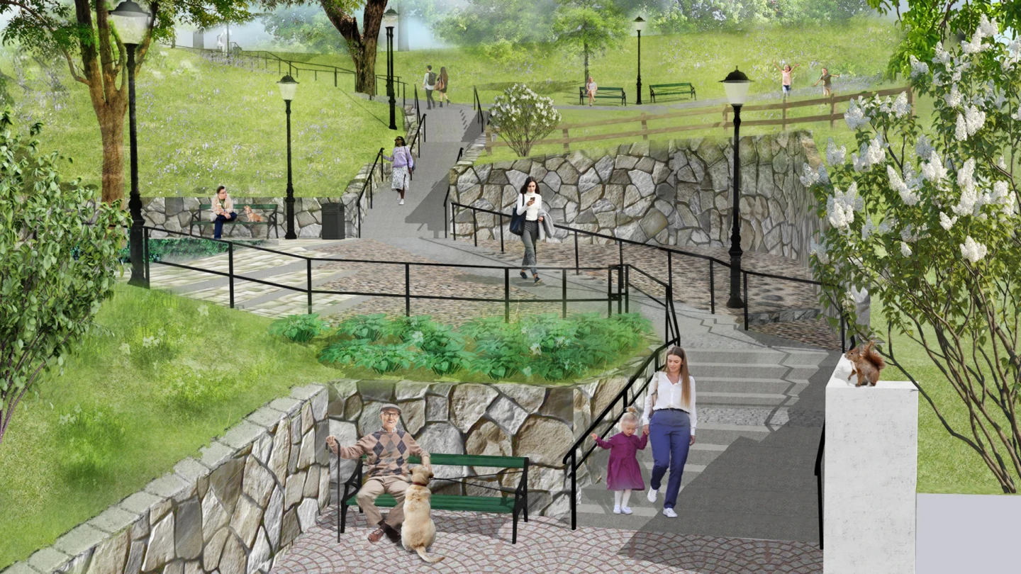 Illustration av Himmelriksgränden.