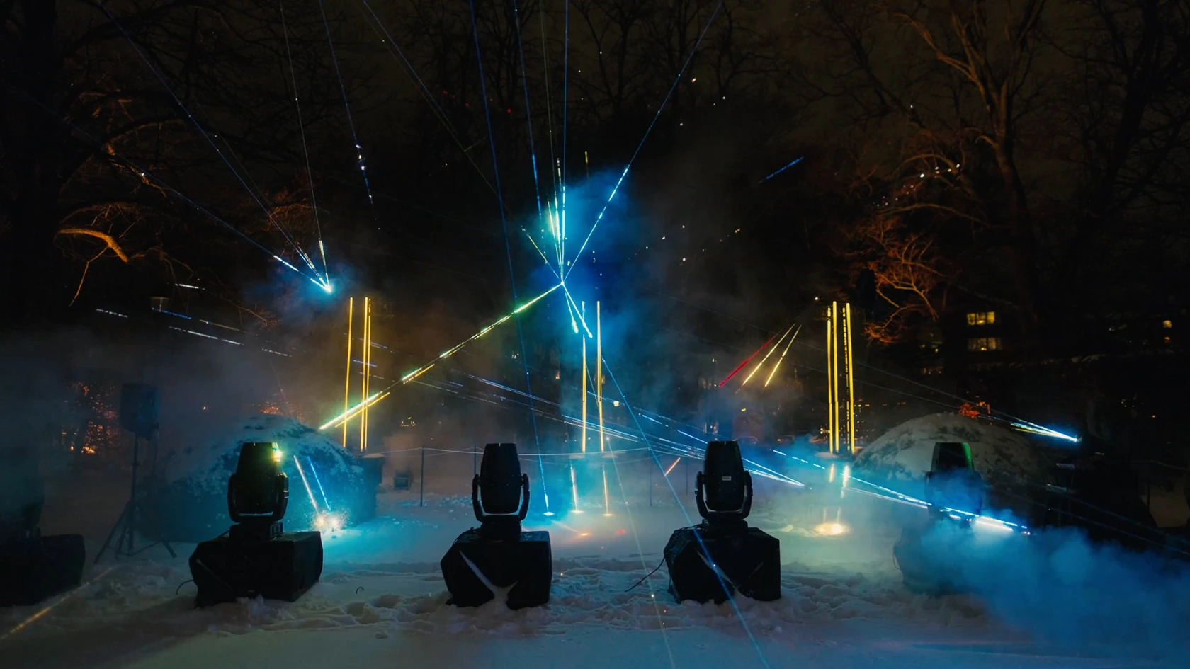 Ljusverket A dream of light and sound under Drömljus 2026.