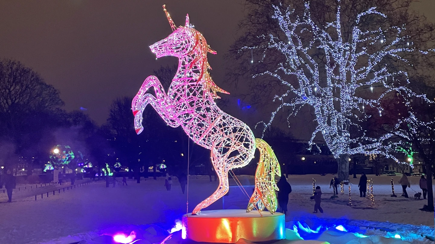 Enhörningsmagi i Stadsparken