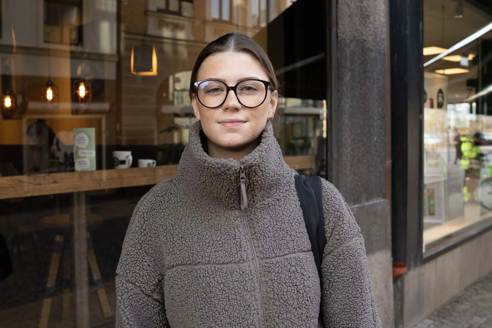 Porträtt på Nikita, tidigare elev på vvs- och fastighetsprogrammet