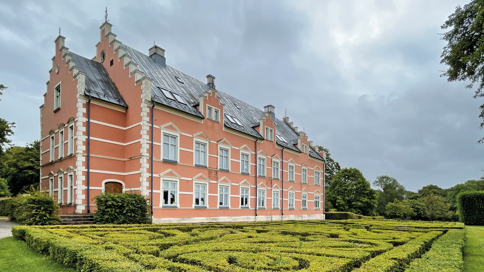 Pålsjö slott i kulturparken Pålsjö park.