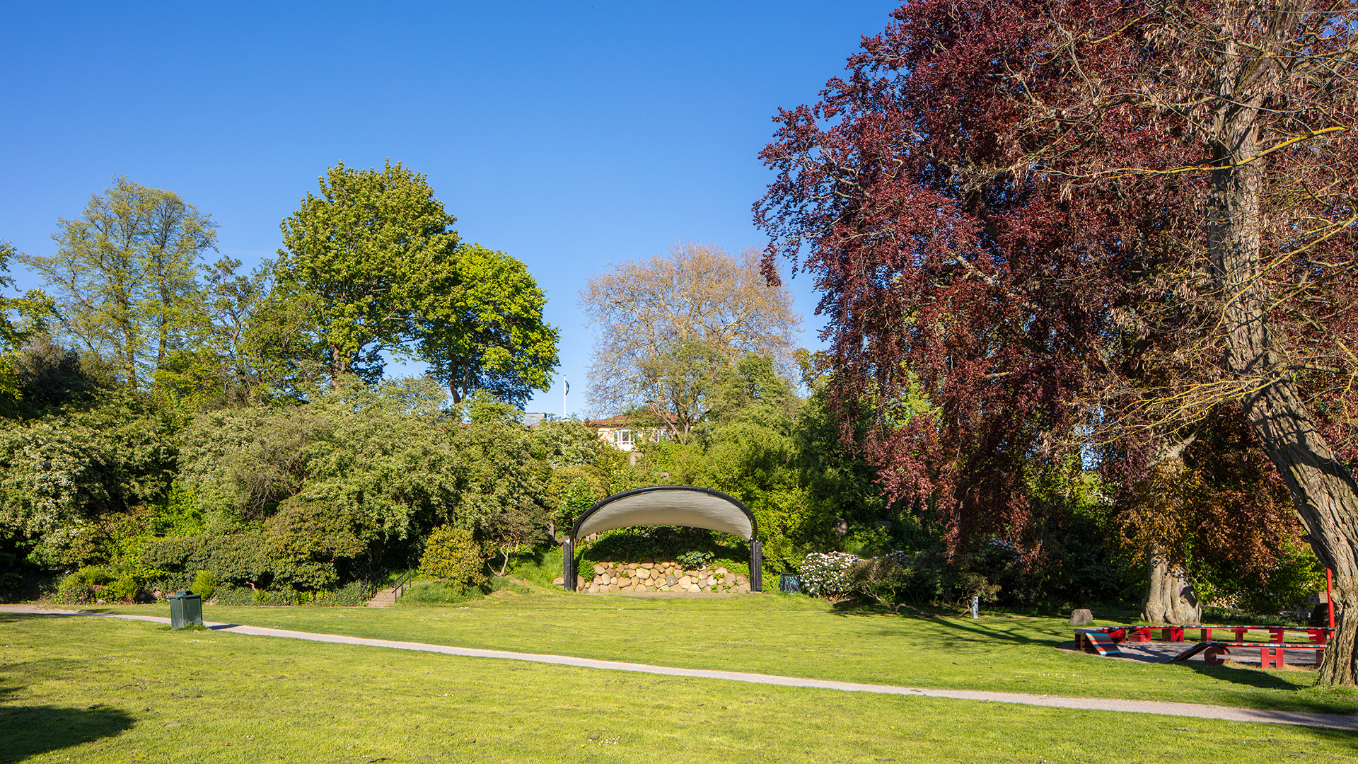 Scenen i kulturparken Musikparken