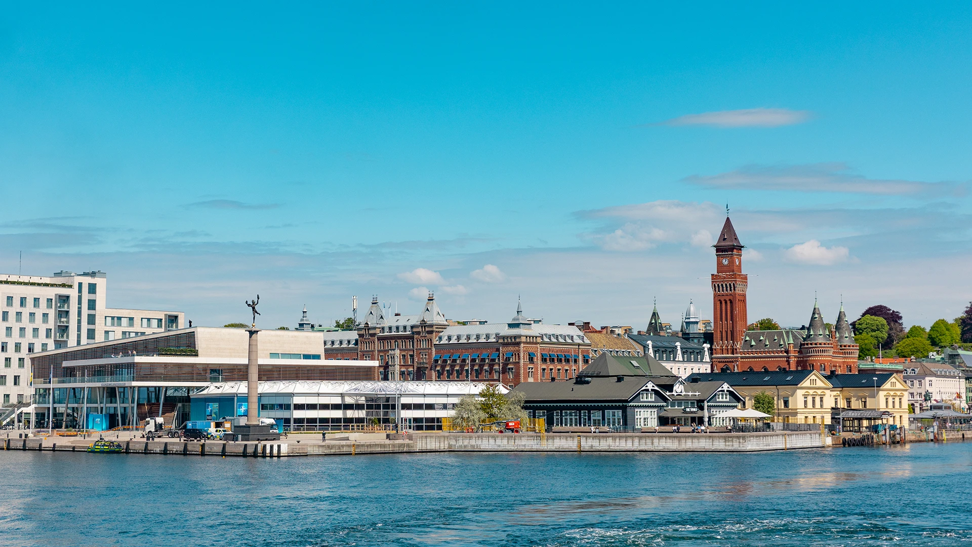 Vy över Helsingborg.Foto.