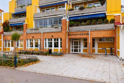 Fasadbild Brunnsparksskolan