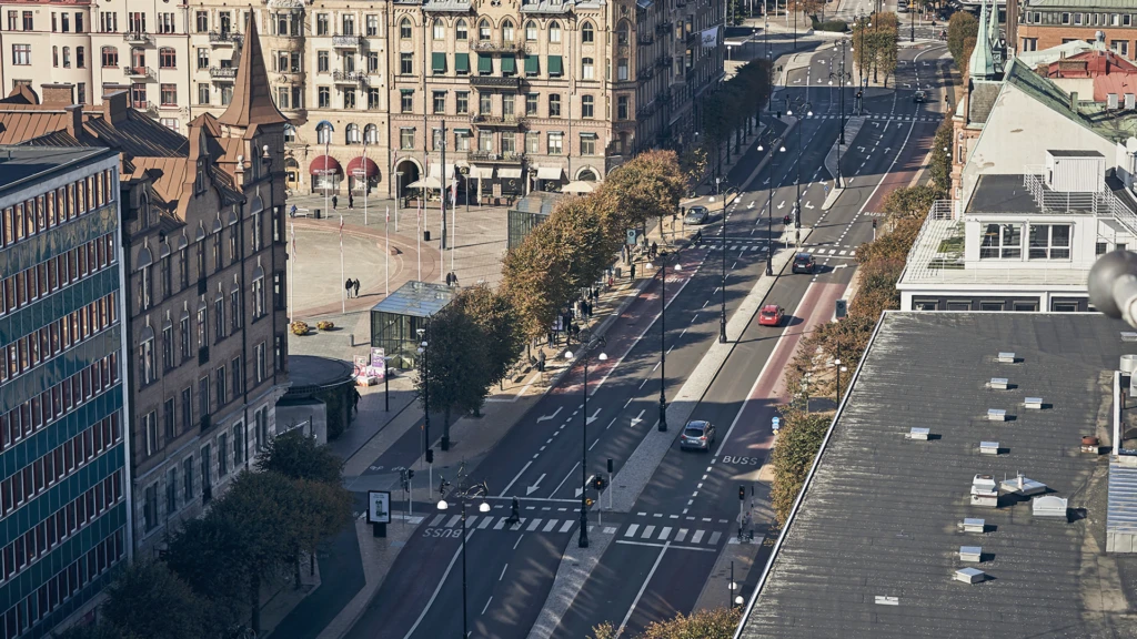 Drottninggatan vid Sundstorget