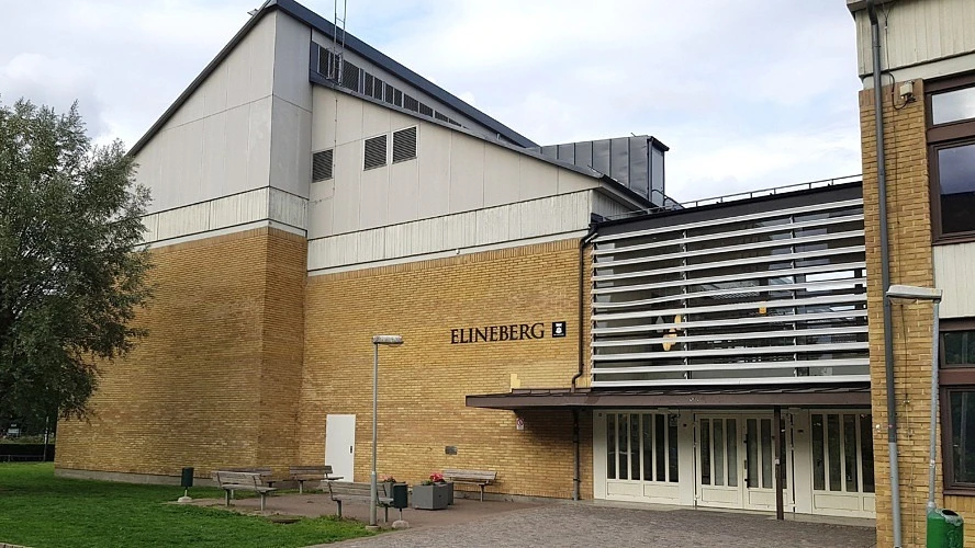 Fasadbild Elinebergsskolan