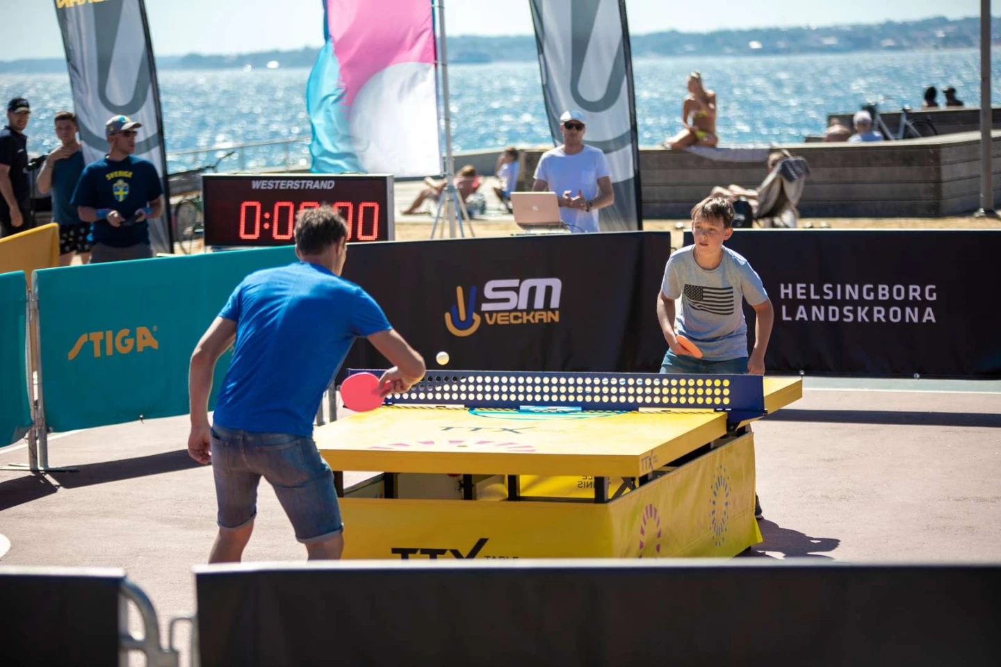 sm veckan vid gröningen, pingis