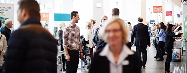 Mingel under Näringslivsdagarna 2014. Foto: Peter Brinch