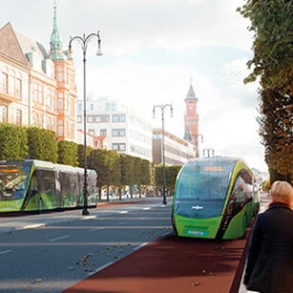 Bild över Drottninggatan.