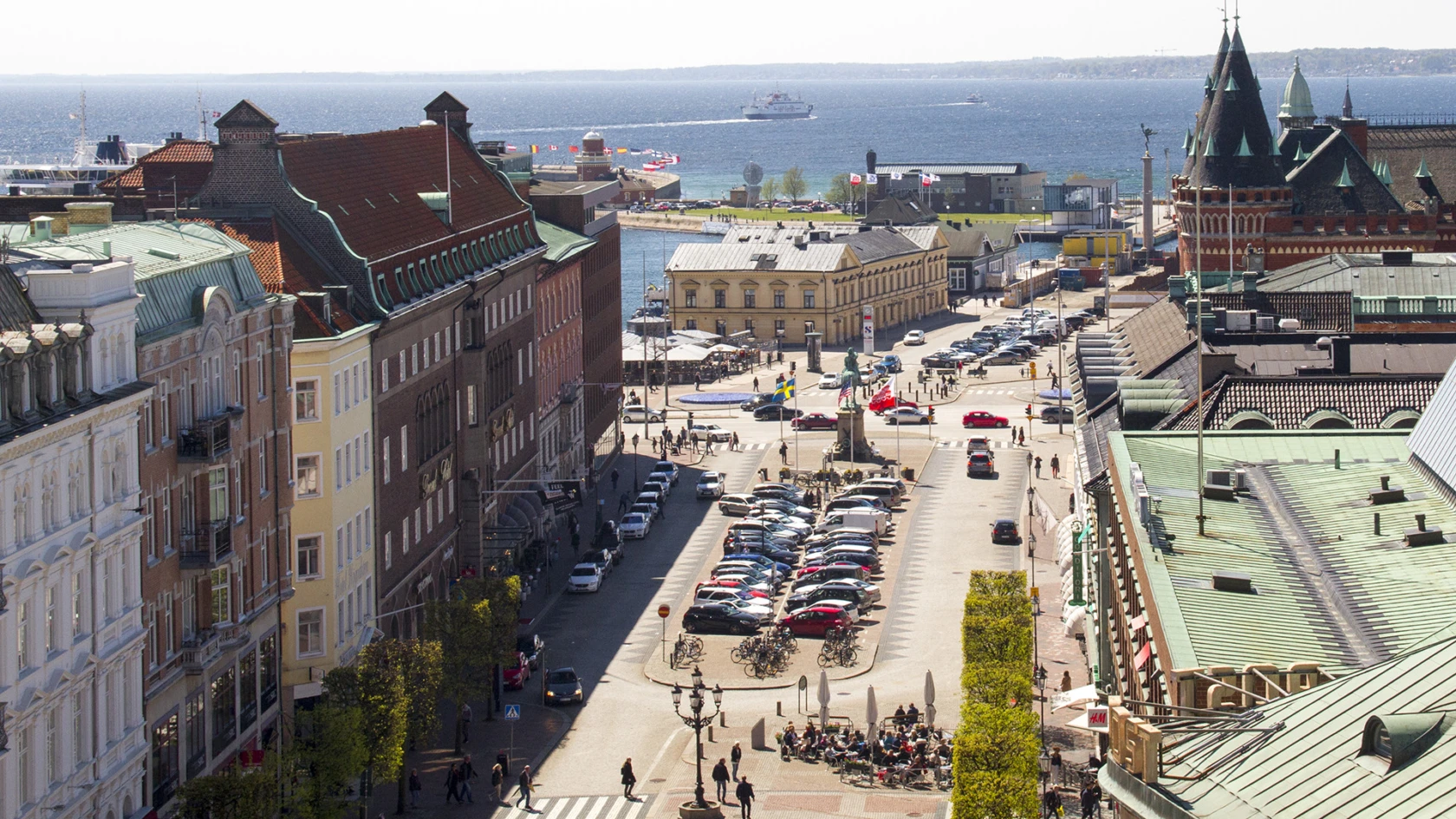 Vy över Stortorget i Helsingborg (foto: David Lundin)