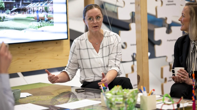 Klimatfrukost med klimatavtal i Helsingborg februari 2023.