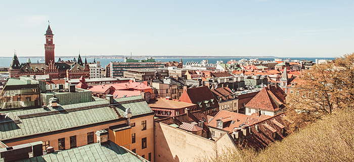 Vy över staden
