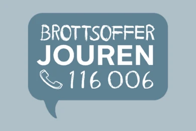 Brottsofferjouren, logotyp.