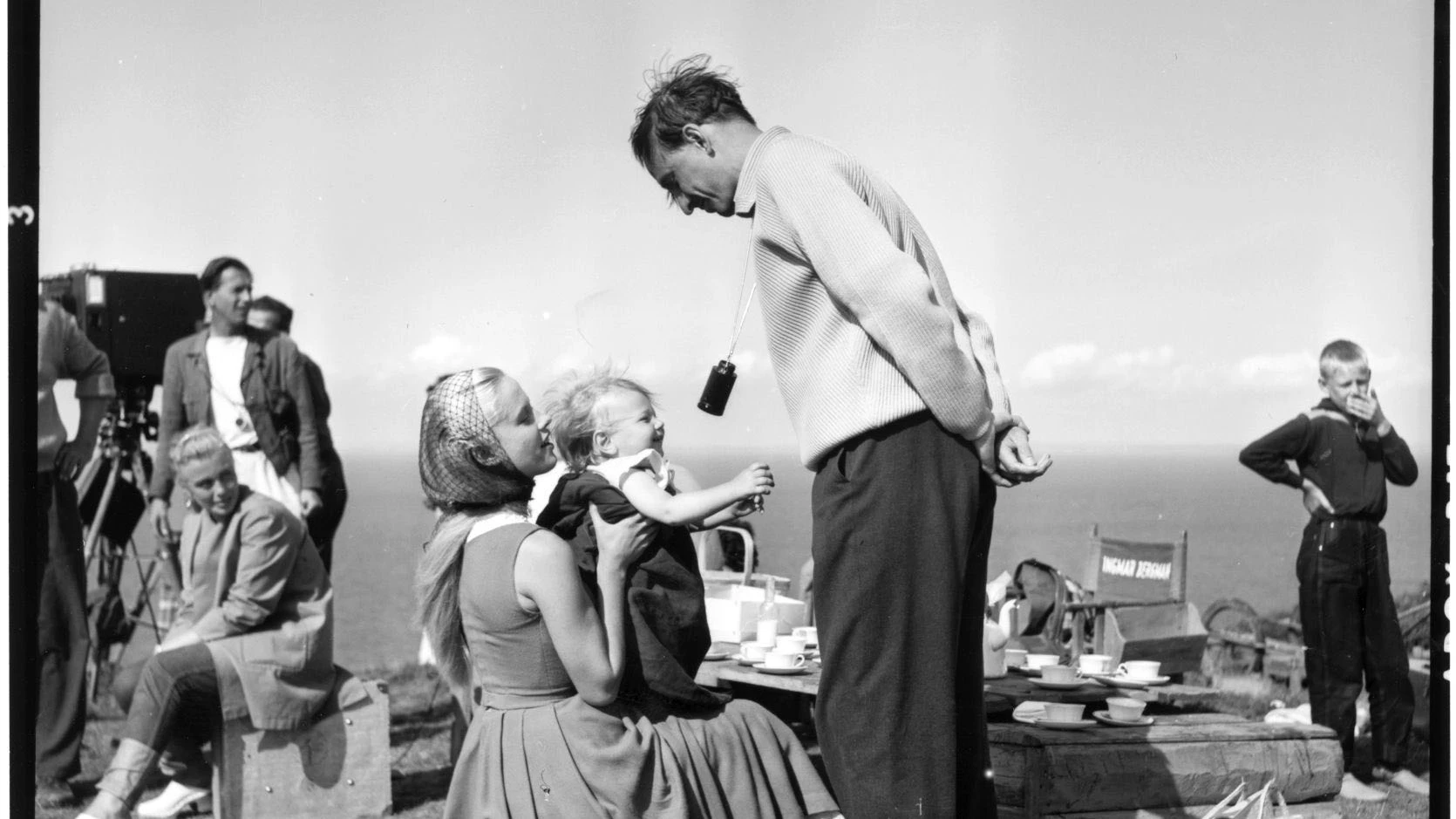 filminspelning Det sjunde inseglet