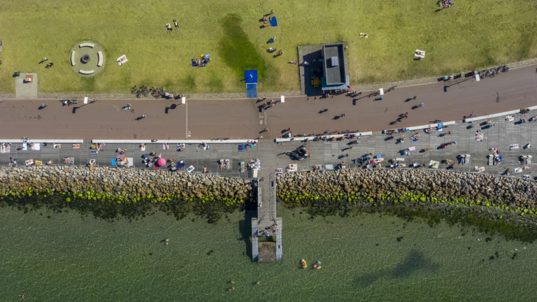 Flygbild av Gröningen