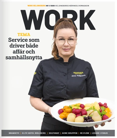 WORK magasinets utsida.