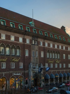 Fasaden på Clarion Grand Hotel i Helsingborg.