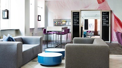 Lobbyn på Comfort hotell Helsingborg