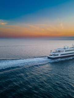 Öresund Cruise Line sett från ovan.