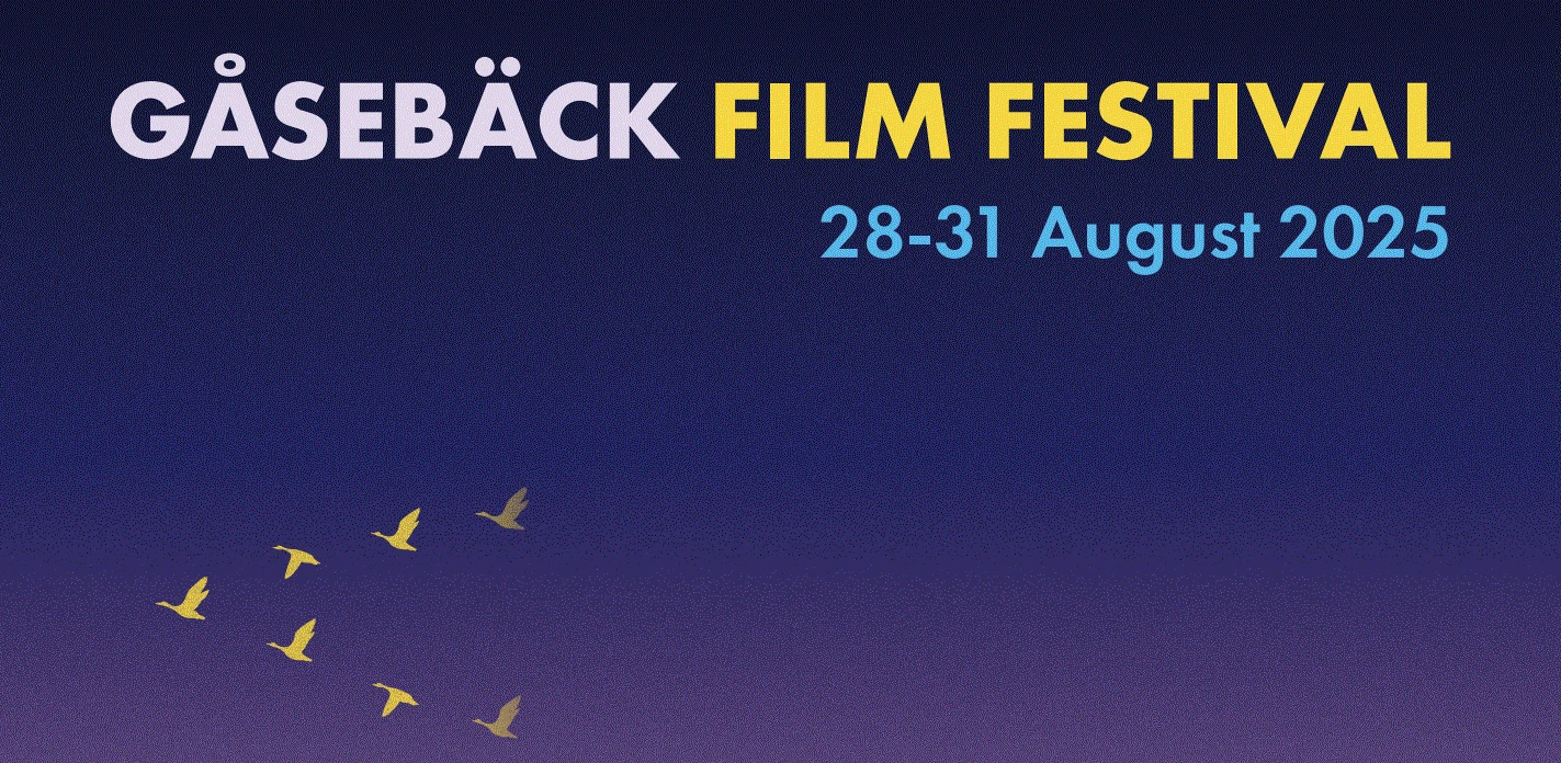 festival affisch för Gåsebäck film festival