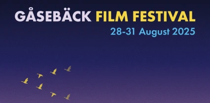 festival affisch för Gåsebäck film festival
