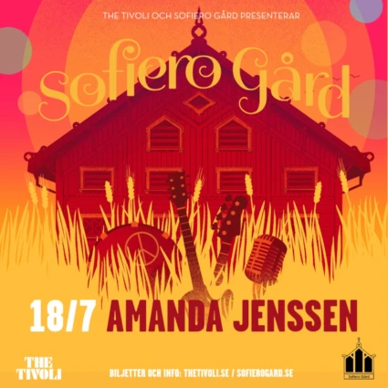 Grafisk konsertposter, Amanda Jenssen