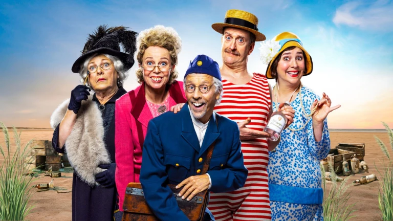 affischbild för humorshowen saltstänk