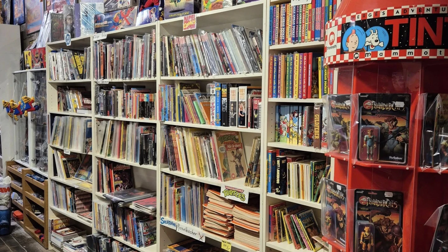 Bild inifrån hoardershop Spritan