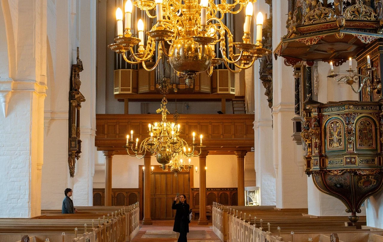 interiör bild från Helsingörs domkyrka
