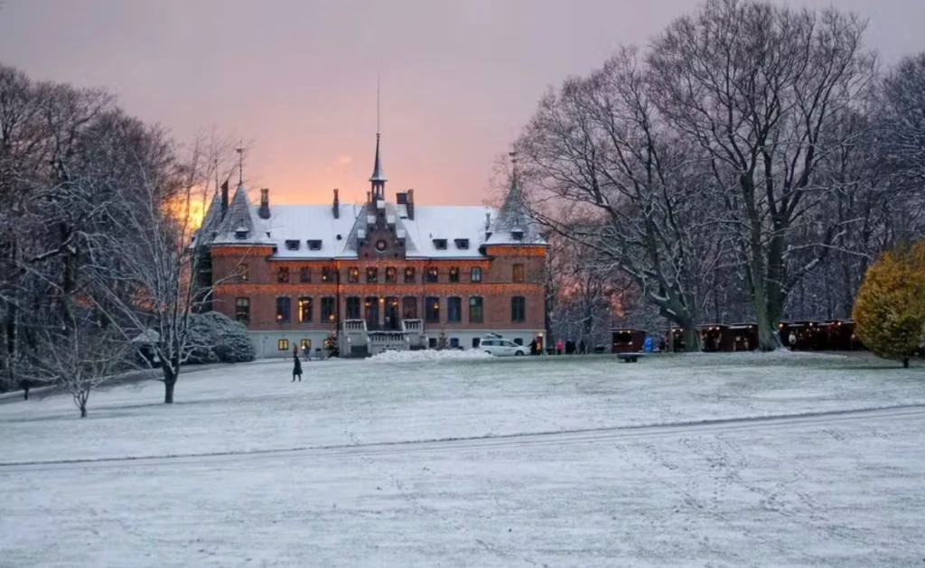 sofiero slott i vinterskrud