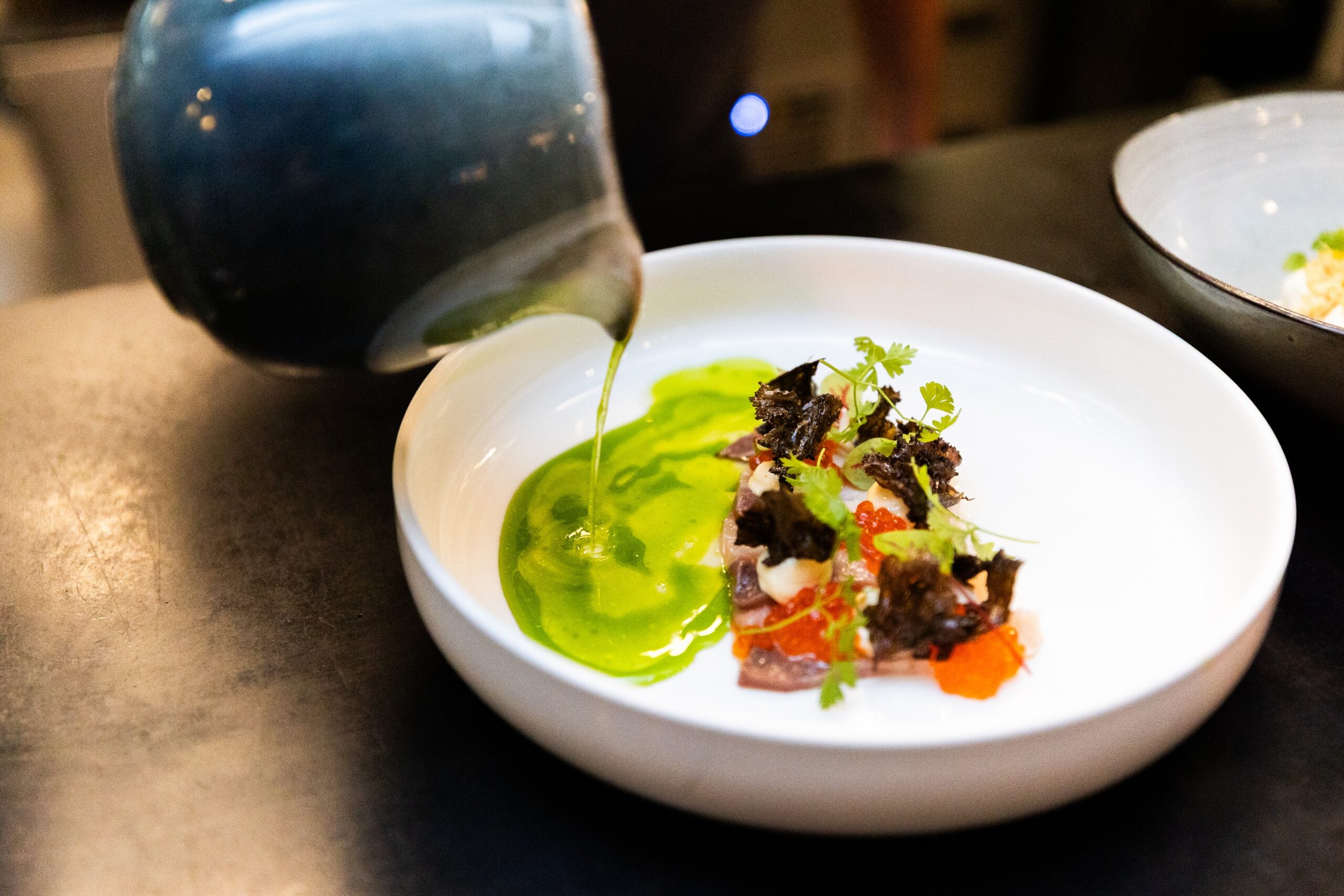 Bild visar en tallrik med mat