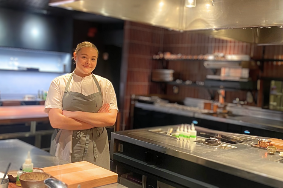 Maja i köket på Restaurant Frantzen i Stockholm