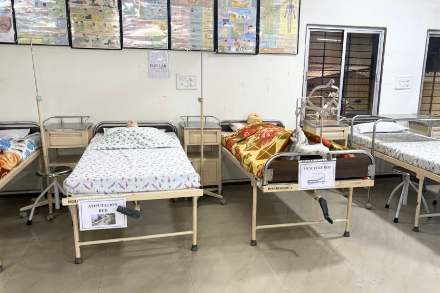 Så här ser ett av skolans metodrum ut