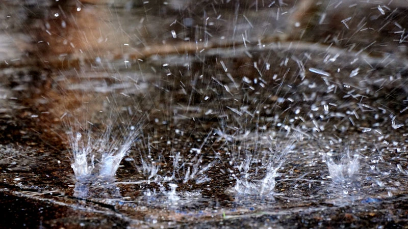 Kraftigt regn
