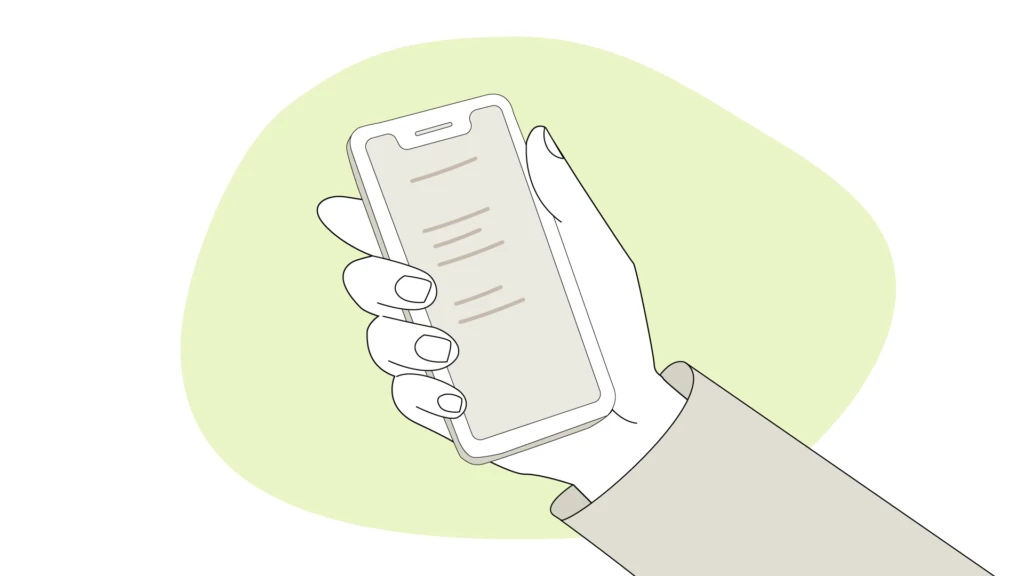 Du kan använda guiden i din mobil eller dator