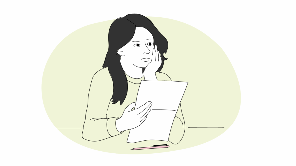 person med avtal i handen